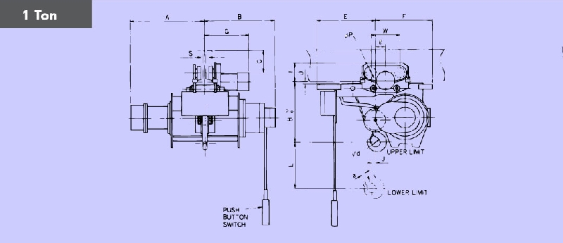 Jual Hitachi Hoist Murah, Jual Electric Chain Hoist, Jual Wire Rope Hoist